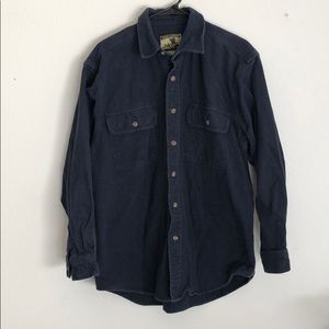 Men’s Field and Stream navy flannel